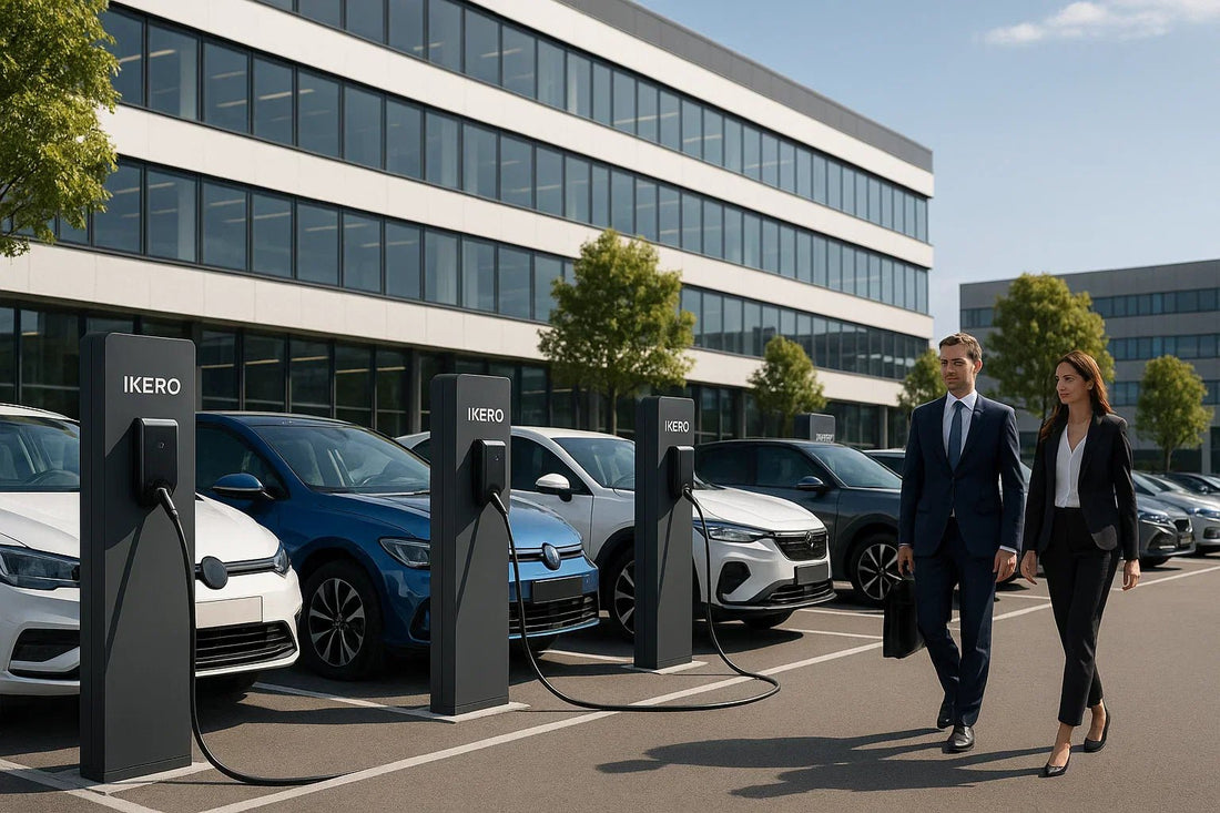 Os 5 principais benefícios da instalação de carregadores de veículos elétricos para empresas - IKERO.ENERGY