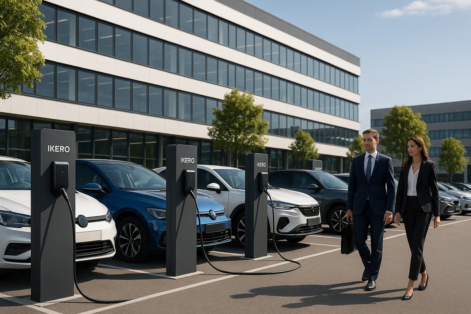 Os 5 principais benefícios da instalação de carregadores de veículos elétricos para empresas - IKERO.ENERGY