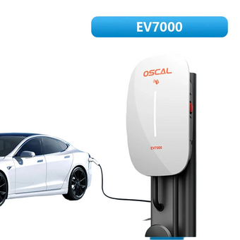 Wallbox EV7000 7kW 32A Type 2 | RFID + APP | Nível 2 | Instalação em Parede