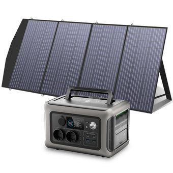 Estação de Energia ALLPOWERS R600 600W / 299Wh UPS + Painel Solar Opcional - IKERO.ENERGY