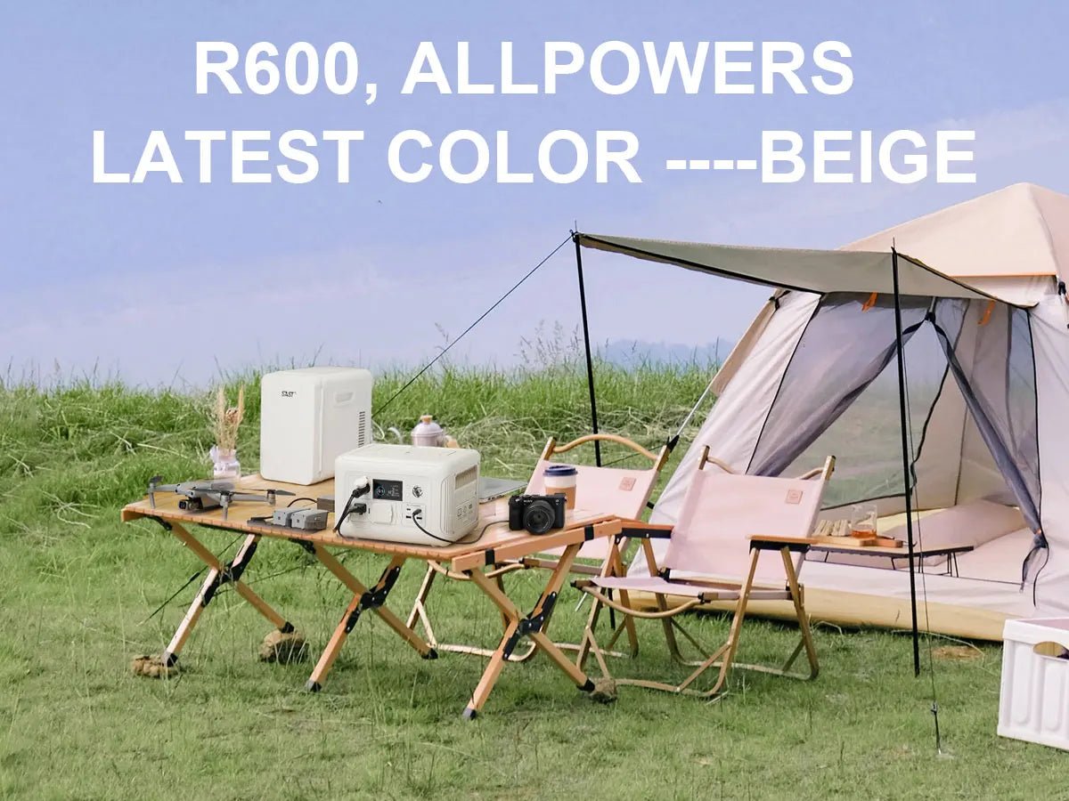 Estação de Energia ALLPOWERS R600 600W / 299Wh + Painel Portátil Opcional - IKERO.ENERGY