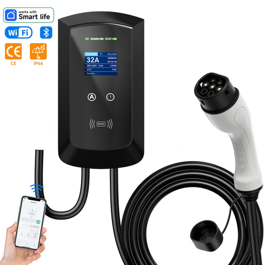 Wallbox AFEEV 7.6kW 32A / 11kW 16A / 22kW 32A | Type 2 | Wi-Fi + APP | IP66