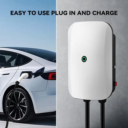 Wallbox JDMEX 7kW 32A Type 2 | IP55 | Cabo 5m | Plug and Play | Monofásico