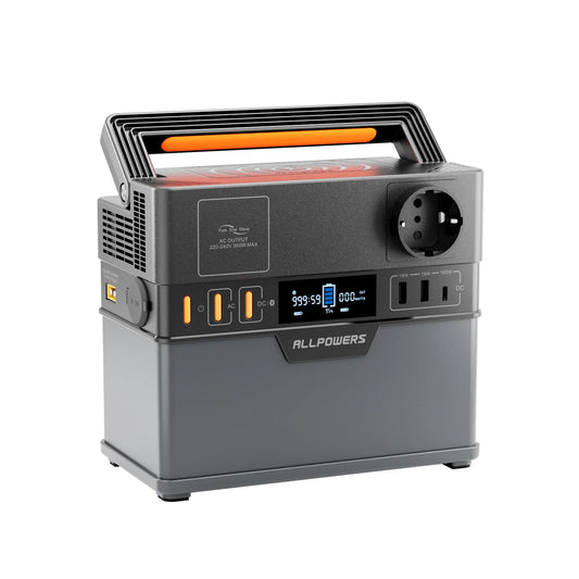 Estação de Energia ALLPOWERS S300 Plus 300W / 288Wh - Compacta e Versátil - IKERO.ENERGY