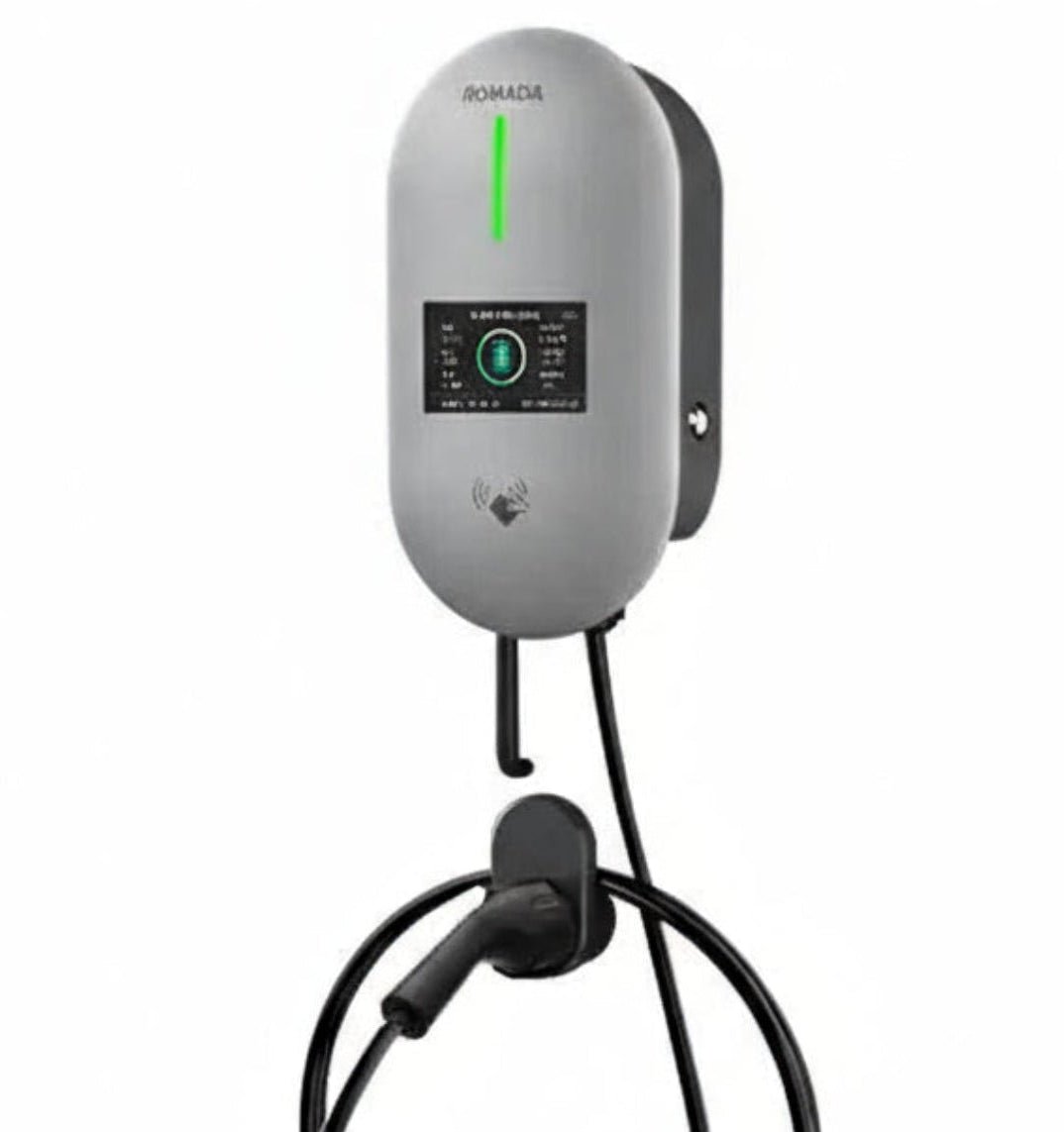 Wallbox EBOX 7kW Type 2 - Carregador EV com Bluetooth e APP - IKERO.ENERGY