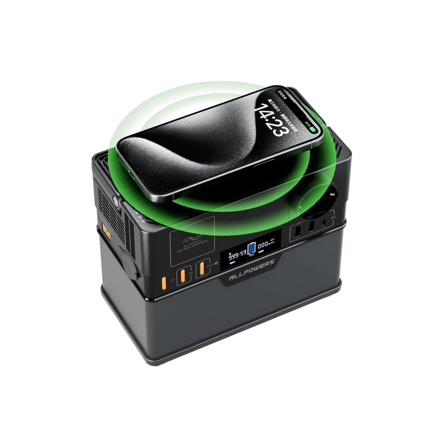 Estação de Energia ALLPOWERS S300 Plus 300W / 288Wh - Compacta e Versátil - IKERO.ENERGY