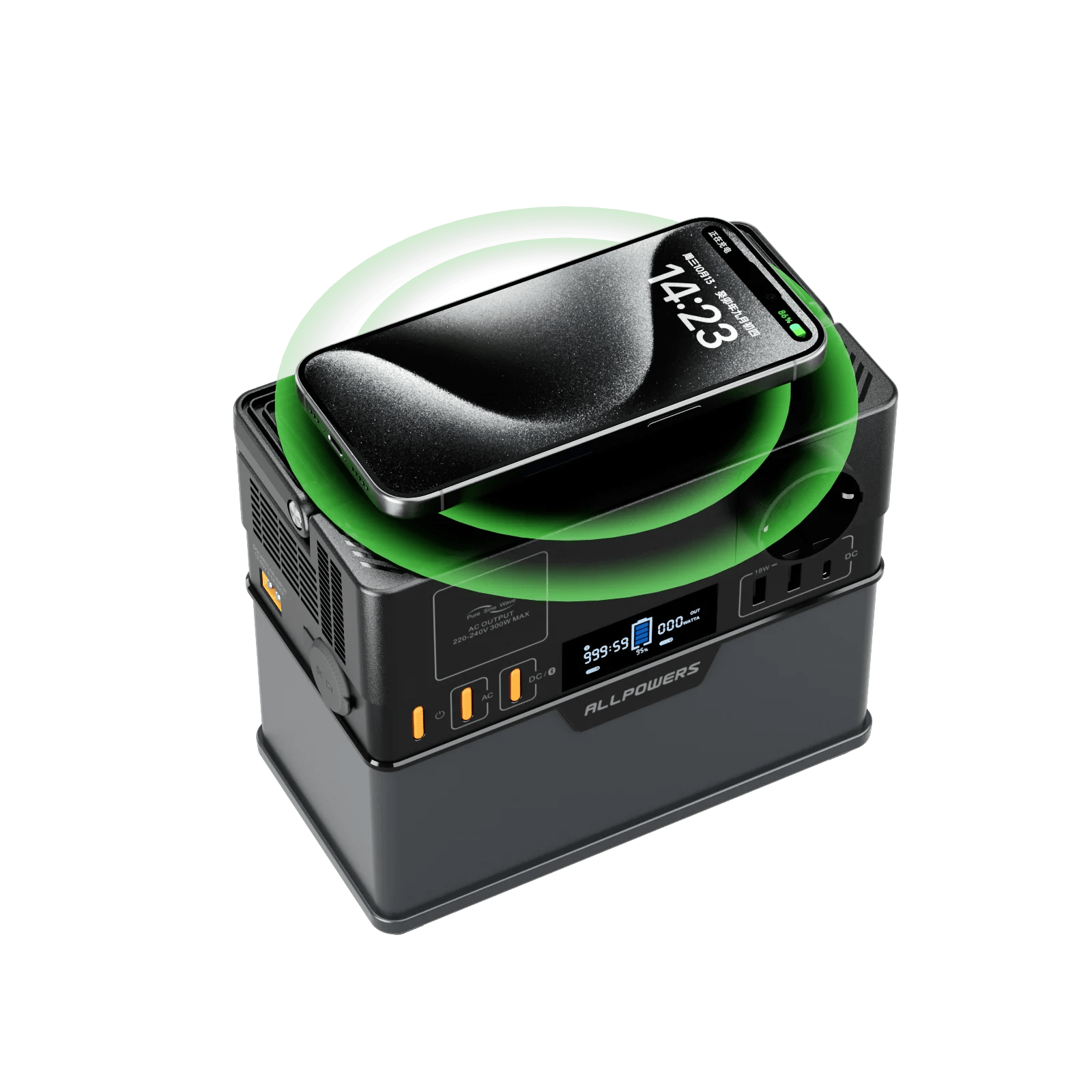 Estação de Energia ALLPOWERS S300 Plus 300W / 288Wh - Compacta e Versátil - IKERO.ENERGY