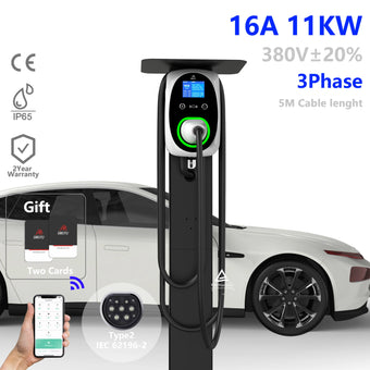 Wallbox GWUYU 11kW 16A Type 2 | Wi-Fi + APP | EVSE Doméstico