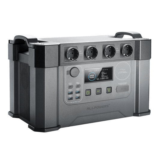 Estação de Energia Portátil 2400W / 1451Wh LiFePO4 - ALLPOWERS S2000 PRO - IKERO.ENERGY